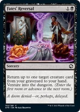 Fates' Reversal card from Adventures in the Forgotten Realms