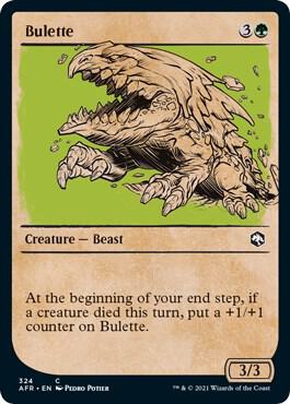 Bulette (Showcase) card from Adventures in the Forgotten Realms