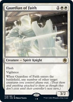 Guardian of Faith card from Adventures in the Forgotten Realms