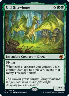 Old Gnawbone card from Adventures in the Forgotten Realms