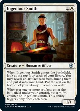 Ingenious Smith card from Adventures in the Forgotten Realms