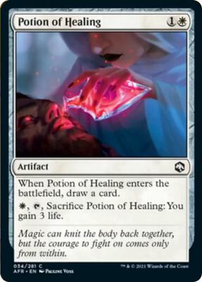 Potion of Healing card from Adventures in the Forgotten Realms