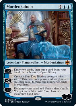 Mordenkainen card from Adventures in the Forgotten Realms