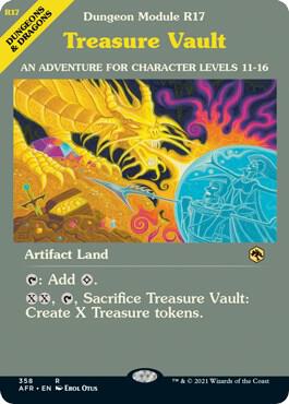 Treasure Vault (Dungeon Module) card from Adventures in the Forgotten Realms
