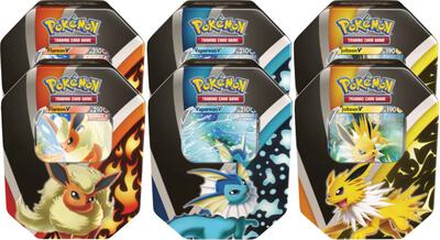 Eevee Evolutions Tin Case card from Miscellaneous Cards & Products
