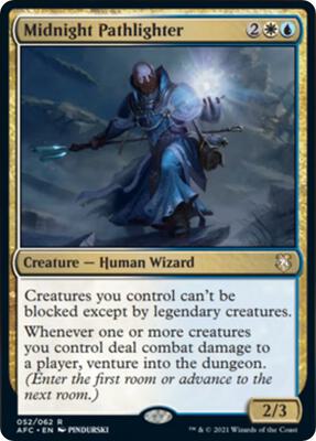 Midnight Pathlighter card from Commander: Adventures in the Forgotten Realms