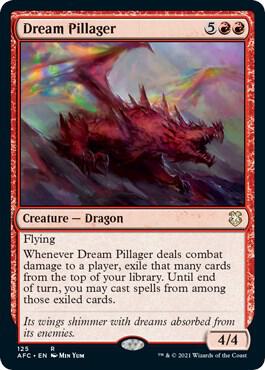 Dream Pillager card from Commander: Adventures in the Forgotten Realms