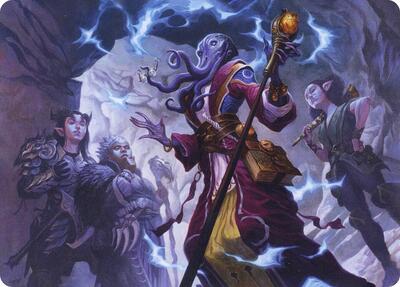 True Polymorph Art Card card from Art Series: Adventures in the Forgotten Realms