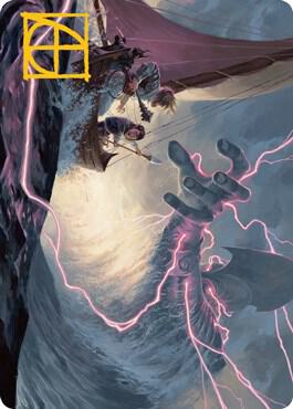 Hall of Storm Giants Art Card (Gold-Stamped Signature) card from Art Series: Adventures in the Forgotten Realms