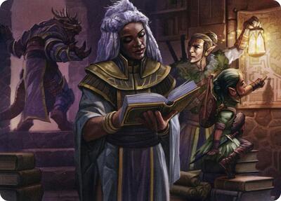 You Find the Villains' Lair Art Card card from Art Series: Adventures in the Forgotten Realms