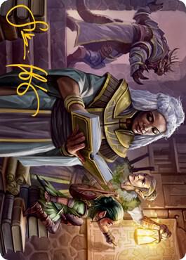 You Find the Villains' Lair Art Card (Gold-Stamped Signature) card from Art Series: Adventures in the Forgotten Realms
