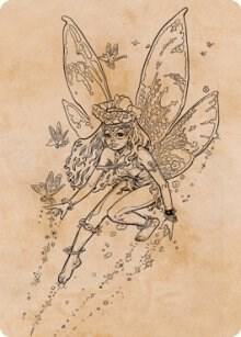 Pixie Guide (Showcase) Art Card card from Art Series: Adventures in the Forgotten Realms