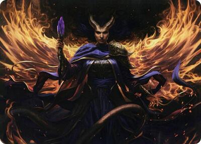 Farideh, Devil's Chosen Art Card card from Art Series: Adventures in the Forgotten Realms