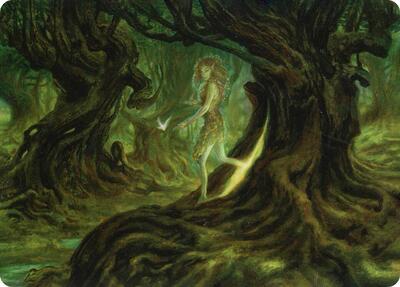 Neverwinter Dryad Art Card card from Art Series: Adventures in the Forgotten Realms