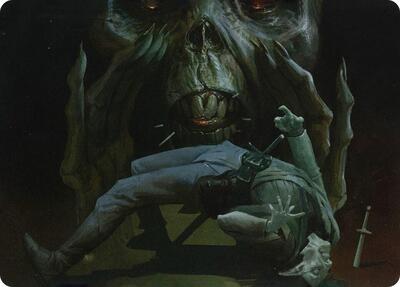 Power Word Kill Art Card card from Art Series: Adventures in the Forgotten Realms