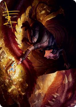 Hoard Robber Art Card (Gold-Stamped Signature) card from Art Series: Adventures in the Forgotten Realms
