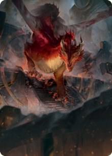 Red Dragon Art Card card from Art Series: Adventures in the Forgotten Realms