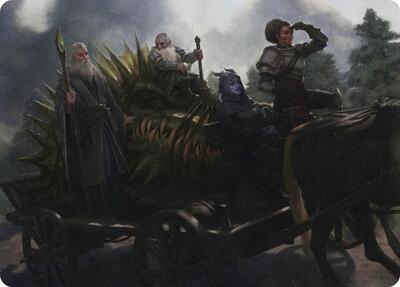 Grim Bounty Art Card card from Art Series: Adventures in the Forgotten Realms