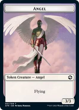 Angel Token card from Adventures in the Forgotten Realms