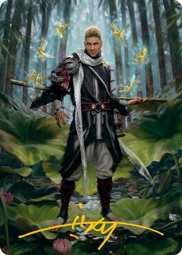 Grand Master of Flowers Art Card (Gold-Stamped Signature) card from Art Series: Adventures in the Forgotten Realms