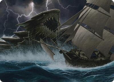 Dragon Turtle Art Card card from Art Series: Adventures in the Forgotten Realms