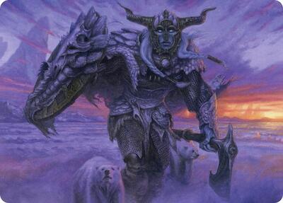 Frost Giant Art Card card from Art Series: Adventures in the Forgotten Realms