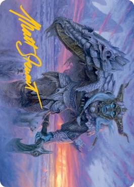 Frost Giant Art Card (Gold-Stamped Signature) card from Art Series: Adventures in the Forgotten Realms