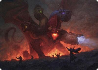 Tiamat Art Card card from Art Series: Adventures in the Forgotten Realms