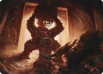 Xorn Art Card card from Art Series: Adventures in the Forgotten Realms
