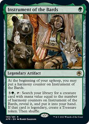 Instrument of the Bards card from Promo Pack: Adventures in the Forgotten Realms
