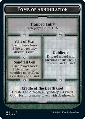 Tomb of Annihilation (AFR) card from Oversize Cards