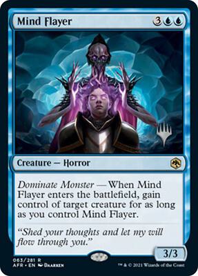 Mind Flayer card from Promo Pack: Adventures in the Forgotten Realms