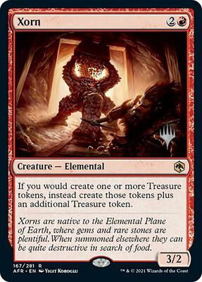 Xorn card from Promo Pack: Adventures in the Forgotten Realms