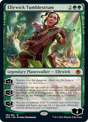 Ellywick Tumblestrum card from Promo Pack: Adventures in the Forgotten Realms