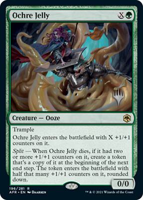 Ochre Jelly card from Promo Pack: Adventures in the Forgotten Realms