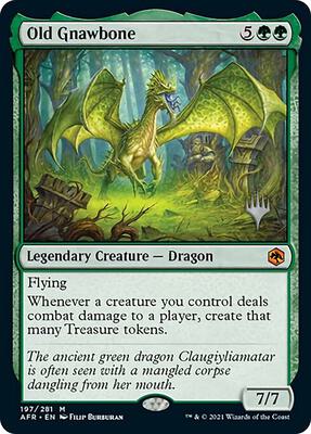Old Gnawbone card from Promo Pack: Adventures in the Forgotten Realms