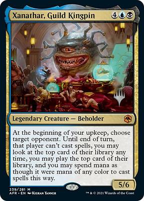 Xanathar, Guild Kingpin card from Promo Pack: Adventures in the Forgotten Realms