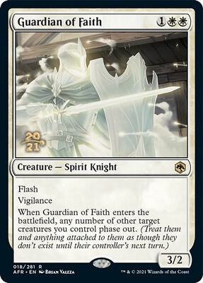 Guardian of Faith card from Prerelease Cards