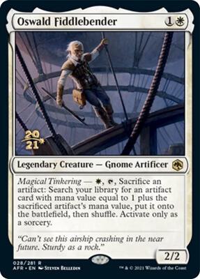 Oswald Fiddlebender card from Prerelease Cards