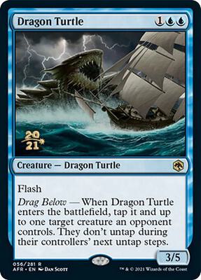 Dragon Turtle card from Prerelease Cards