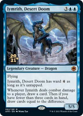Iymrith, Desert Doom card from Prerelease Cards