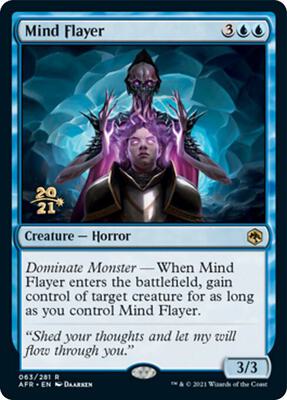 Mind Flayer card from Prerelease Cards