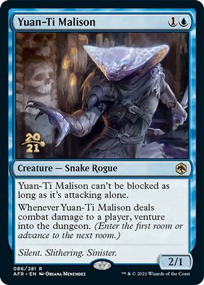 Yuan-Ti Malison card from Prerelease Cards