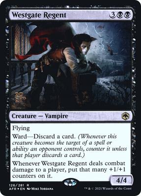 Westgate Regent card from Prerelease Cards