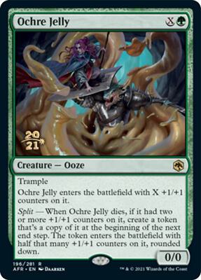 Ochre Jelly card from Prerelease Cards