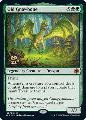 Old Gnawbone card from Prerelease Cards