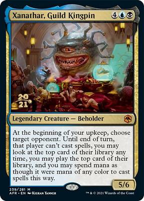 Xanathar, Guild Kingpin card from Prerelease Cards