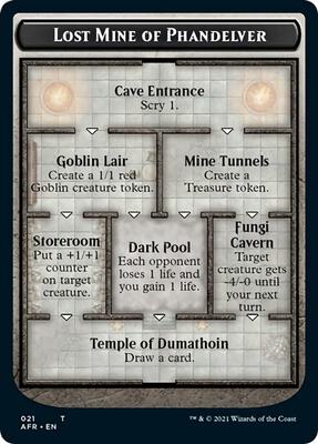 Lost Mine of Phandelver Token (AFR) card from Oversize Cards