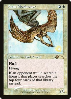 Aven Mindcensor (Retro Frame) card from WPN & Gateway Promos