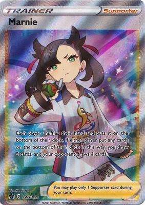 Marnie - SWSH121 card from SWSH: Sword & Shield Promo Cards